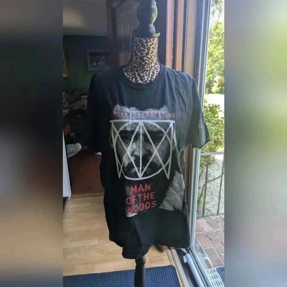 Justin Timberlake Man Of The Woods Tour Shirt X-Large (EUC) - Picture 2 of 9